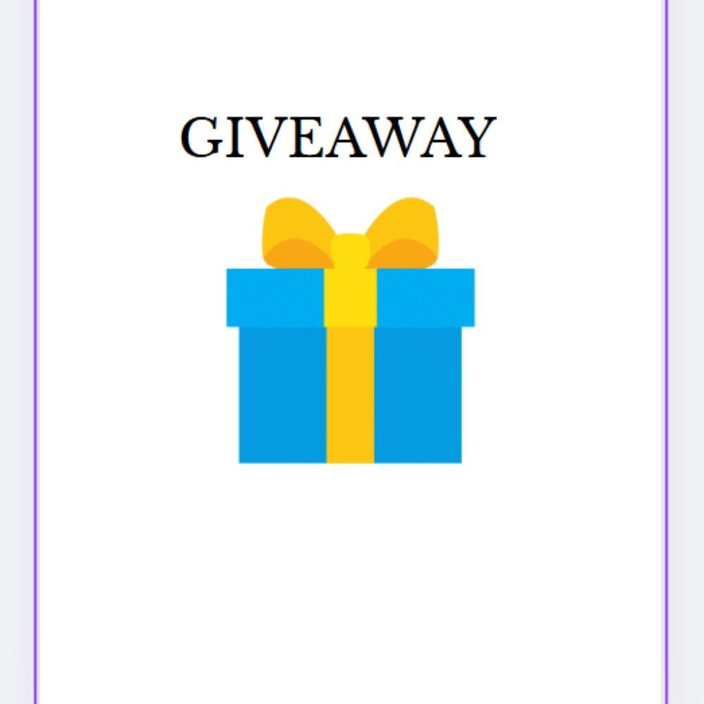 Giveaway